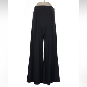 Quince Elegant Black Wide-Leg Pants
